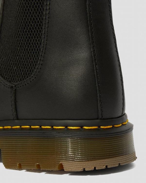 Dr Martens Dámské Chelsea Boty 2976 Slip Resistant Černé, CZ-781492